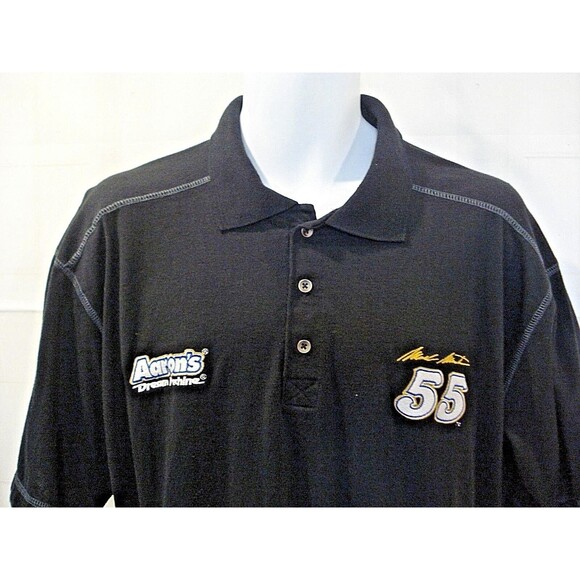 Nascar Michael Waltrip Polo Shirt Racing Large #55 Chase Embroidered Mens L - Picture 3 of 8